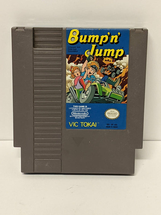 Vintage NES Bump' N' Jump (USED) UNTESTED