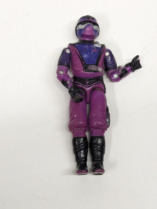 1987 GI Joe 3.75” ARAH Action Figure Techno Viper Cobra, (Broken Hand) See Pic