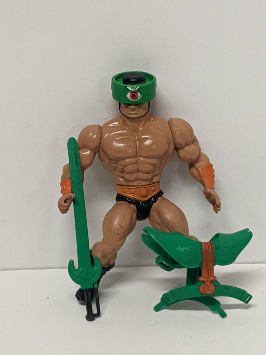 Vintage MOTU Tri Klops LOOSE COMPLETE