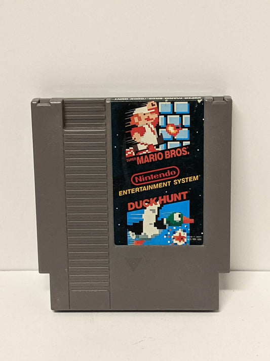 Vintage NES Super Mario Bros. & Duck Hunt (USED)UNTESTED