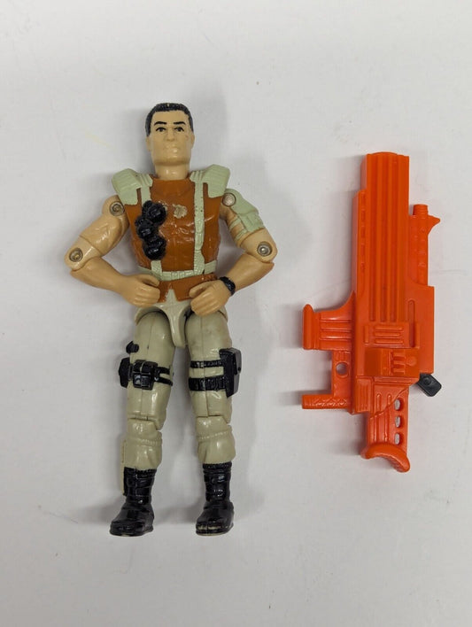 1994 GI Joe Flint Action Figure ARAH 3.75” with accessory 