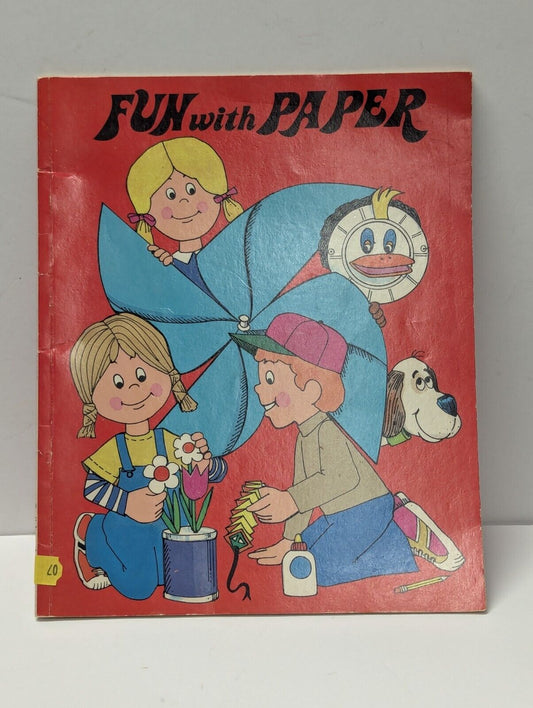 Fun with Paper by Robyn Supraner 1981 VINTAGE BOOK