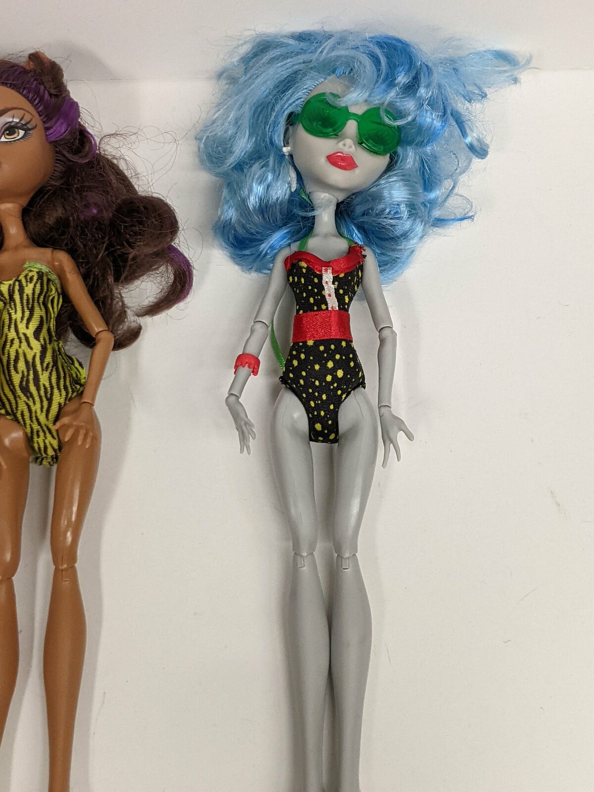 2008 Monster High Skull Shores Ghoulia, Frankie, & Clawdeen