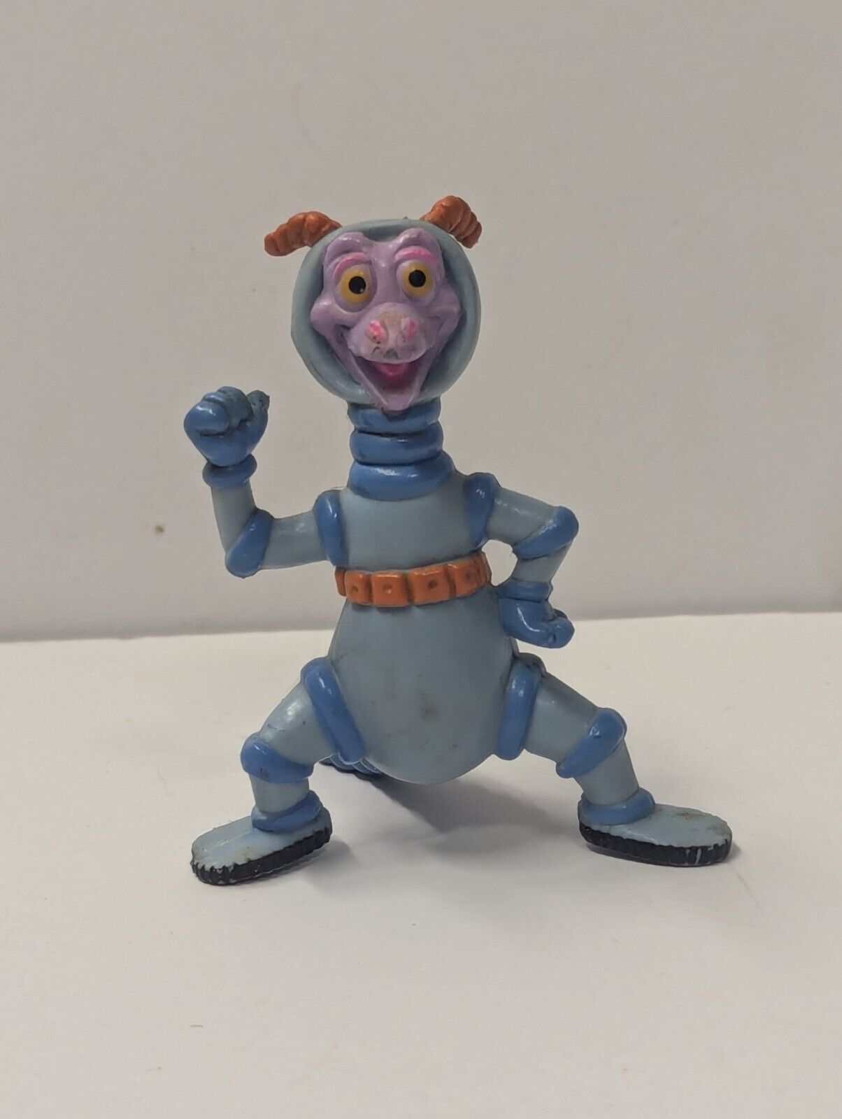 1982 Figment  Figurine Disney Epcot Center Astronaut Vintage 2.5" Damage Tail