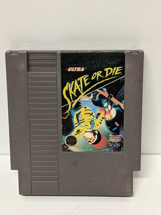 Vintage NES Skate or Die (USED) UNTESTED