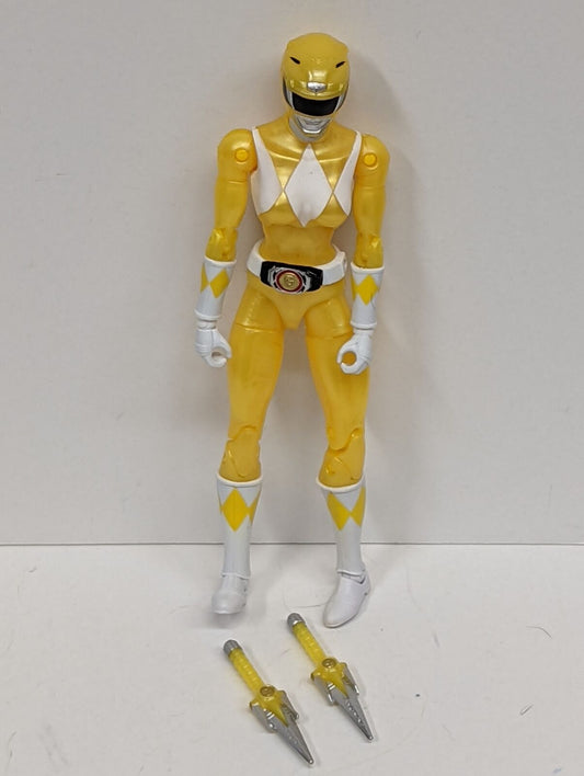 Power Rangers Metallic Yellow Legacy Bandai