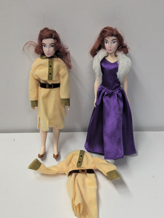 Vintage Anastasia Anya 8 Inch Dolls With Magically Growing Hair 90’s Collectible