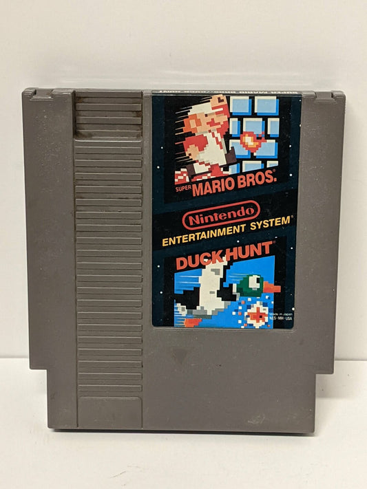 Vintage NES Super Mario Bros. & Duck Hunt (USED)UNTESTED