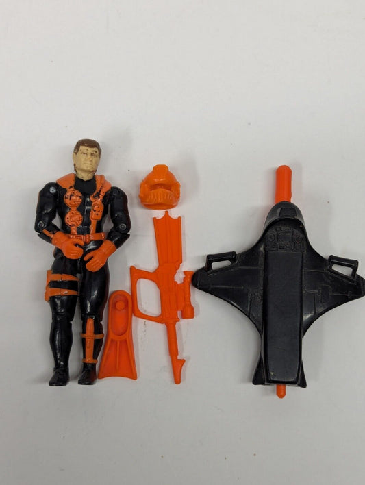 1993 G.I. Joe Wet Suit v4 series 12 action figure loose Battle Corps