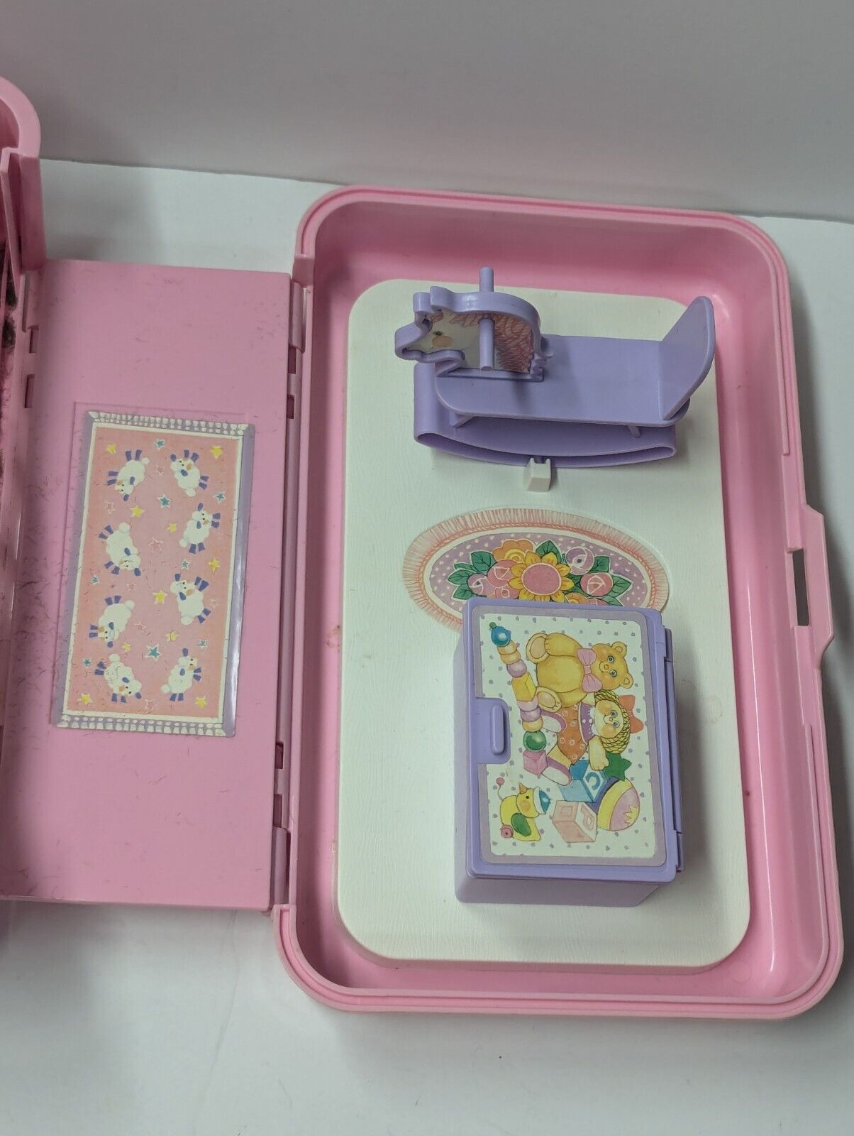 Mattel 1995 CABBAGE PATCH KIDS Travel Nursery DOLL CASE