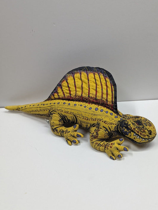 1992 Applause Determined Productions Dimetrodon Dinosaur Plush Stuffed 16”