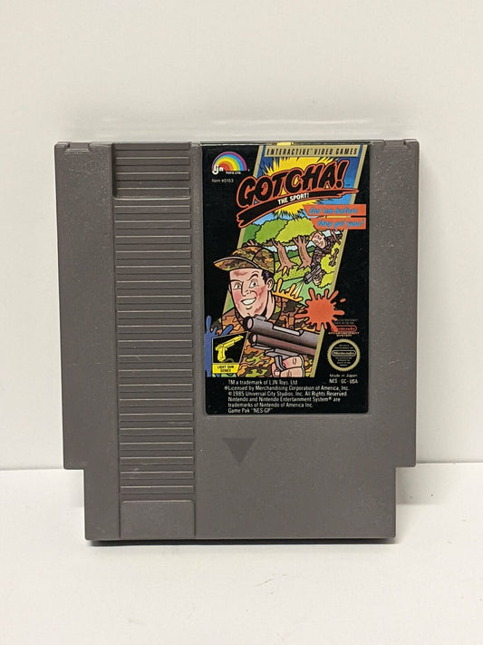 Vintage NES Gotcha! The Sport (USED) UNTESTED