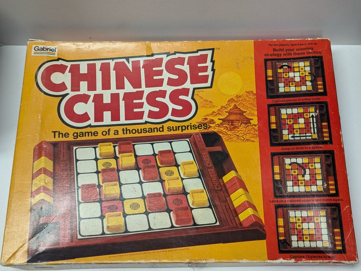 Vintage Game-"Chinese Chess" Gabriel- 1981- Complete