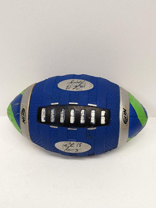 2007 Peyton Manning Pro Grip Nerf Football USED