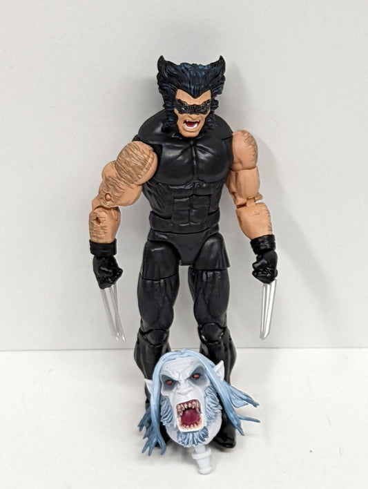 Retro Wolverine Marvel Legend with BAF Head