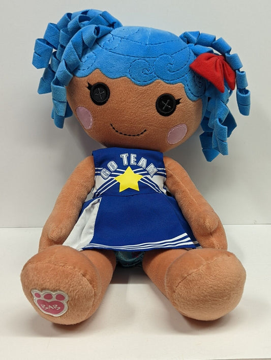 Build a Bear Lalaloopsy Doll with Blue Hair & Outift USED