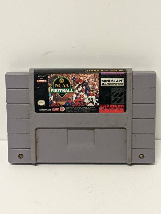 Vintage SNES NCAA Football (USED) UNTESTED