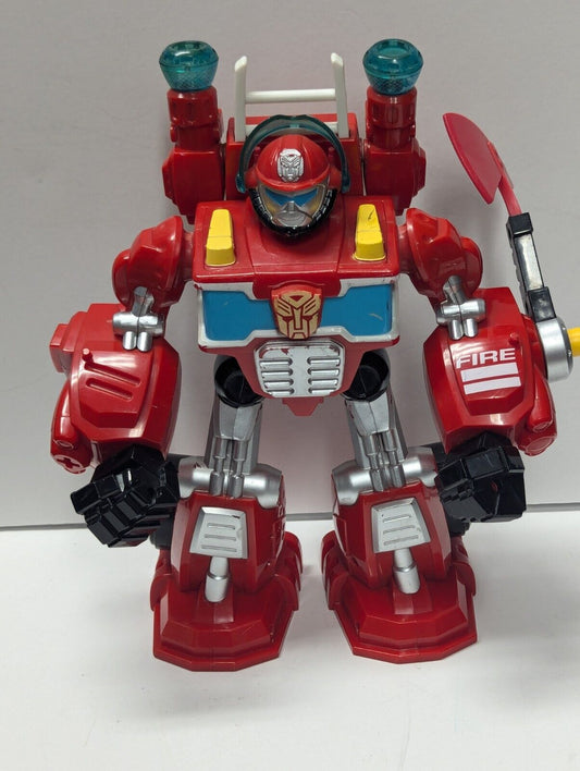 2010 Transformers Rescue Bots Playskool Fireman Heatwave The FireBot 