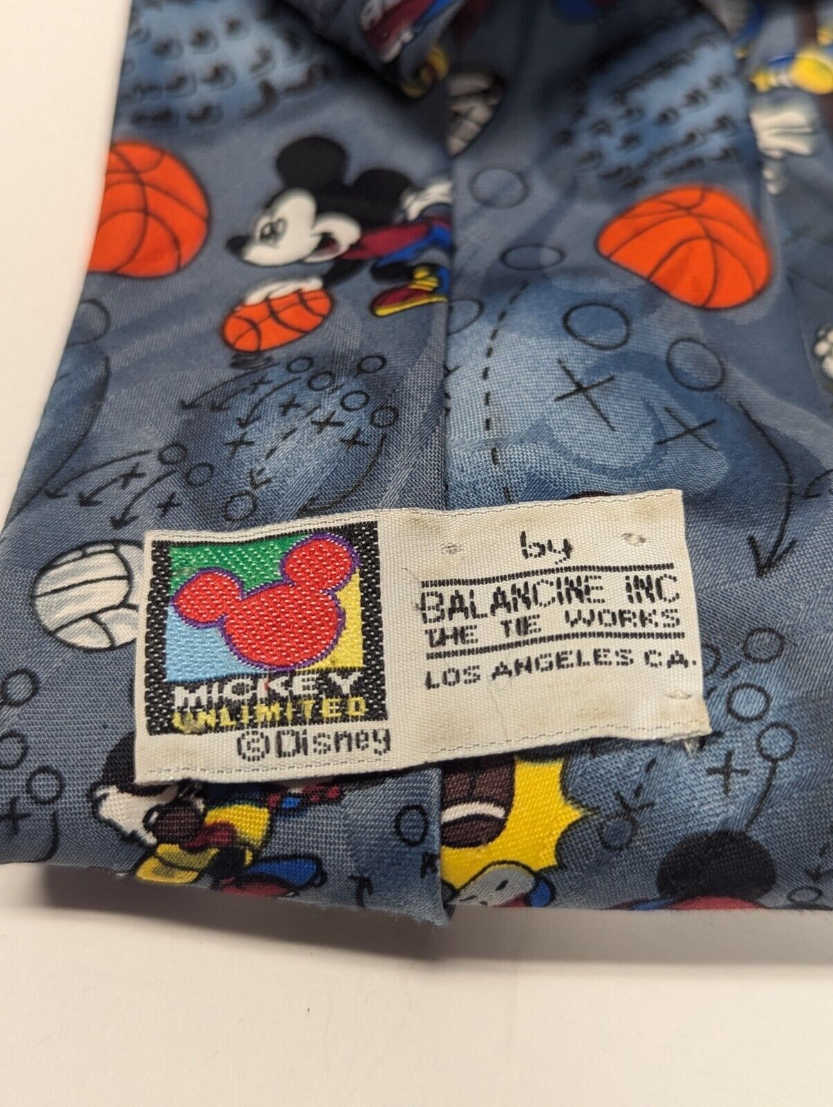 MICKEY MOUSE: Balacine Presents The Tie Works ATHLETIC MICKEY