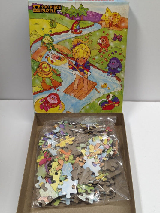 Rainbow Brite Golden 1983 Hallmark Cards 200 Piece Jigsaw Puzzle