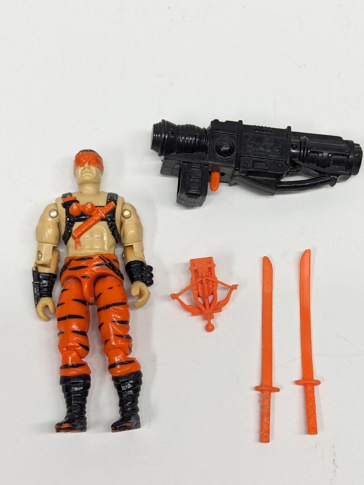 1993 GI Joe Night Creeper Ninja Supreme Master with Accessories 