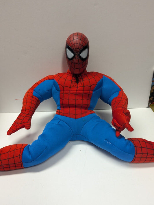 2002 Toy Biz 20" Plush Spider-Man My Pal Talking Movie Style  UNTESTED