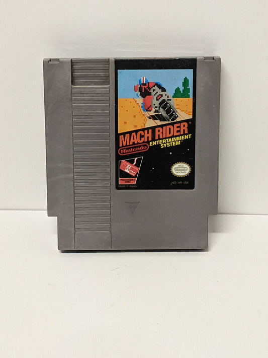 Vintage NES Mach Rider (USED) UNTESTED