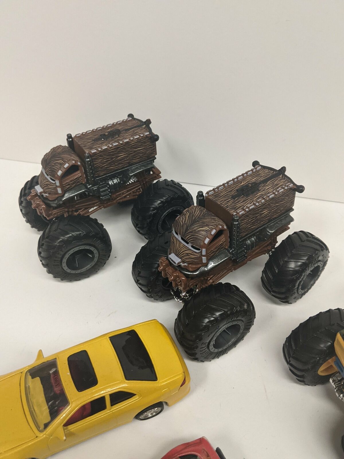 Lot of 6 Cars & Monster Trucks Loose