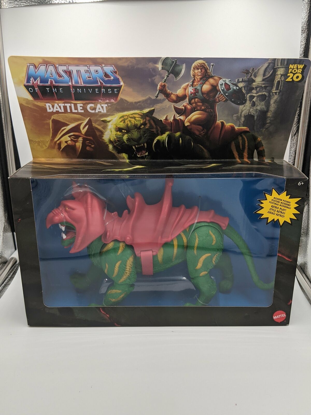 Retro Style Masters of The Universe Battle Cat 2020 MISB NEW