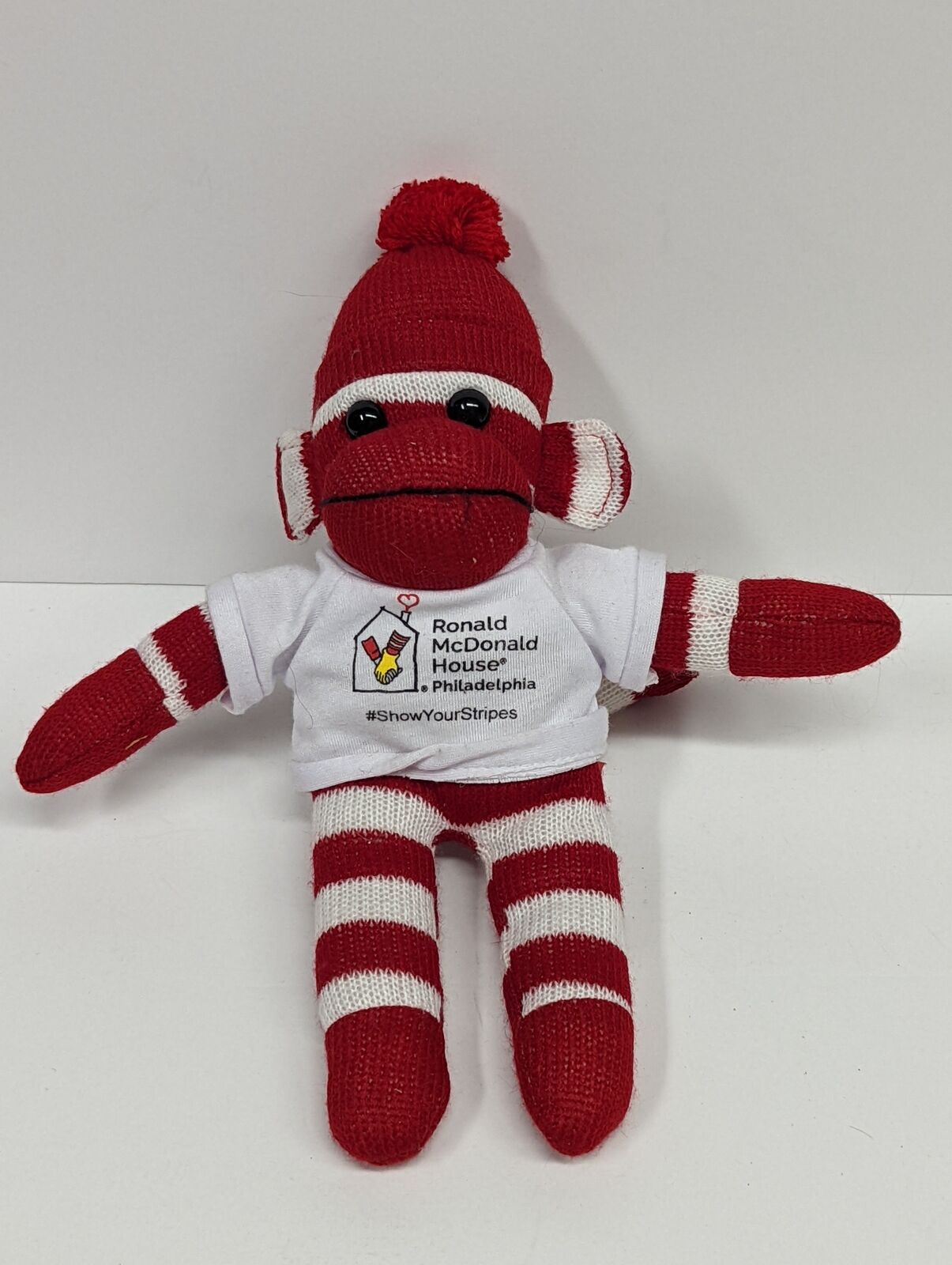 RONALD MCDONALD HOUSE Sock Monkey Plush