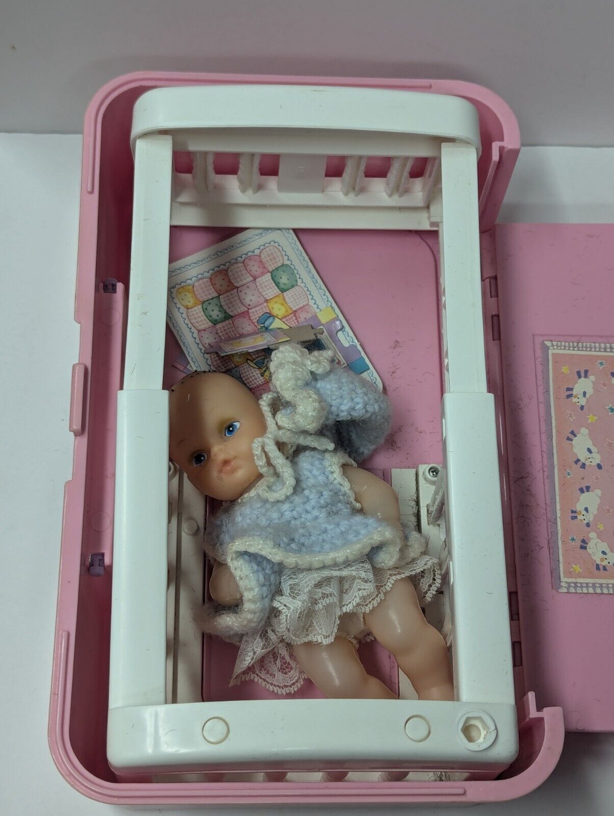 Mattel 1995 CABBAGE PATCH KIDS Travel Nursery DOLL CASE