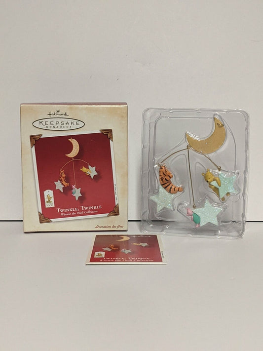 2003 Hallmark Keepsake Ornament 'Twinkle Twinkle' Winnie the Pooh Christmas