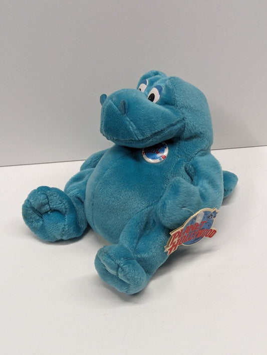 Bubba 1997 Planet Hollywood Collectible Bean Bag Plush w Tags Dino Dinosaur 1E