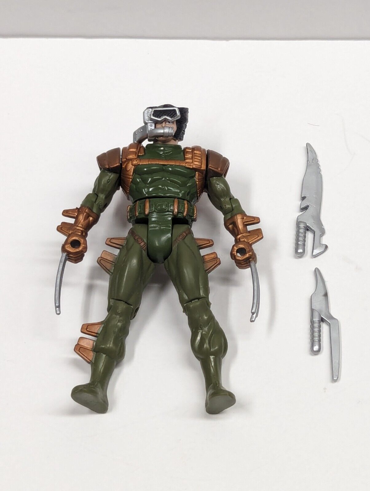 1993 ToyBiz X-Men Spy Wolverine (Green Suit)