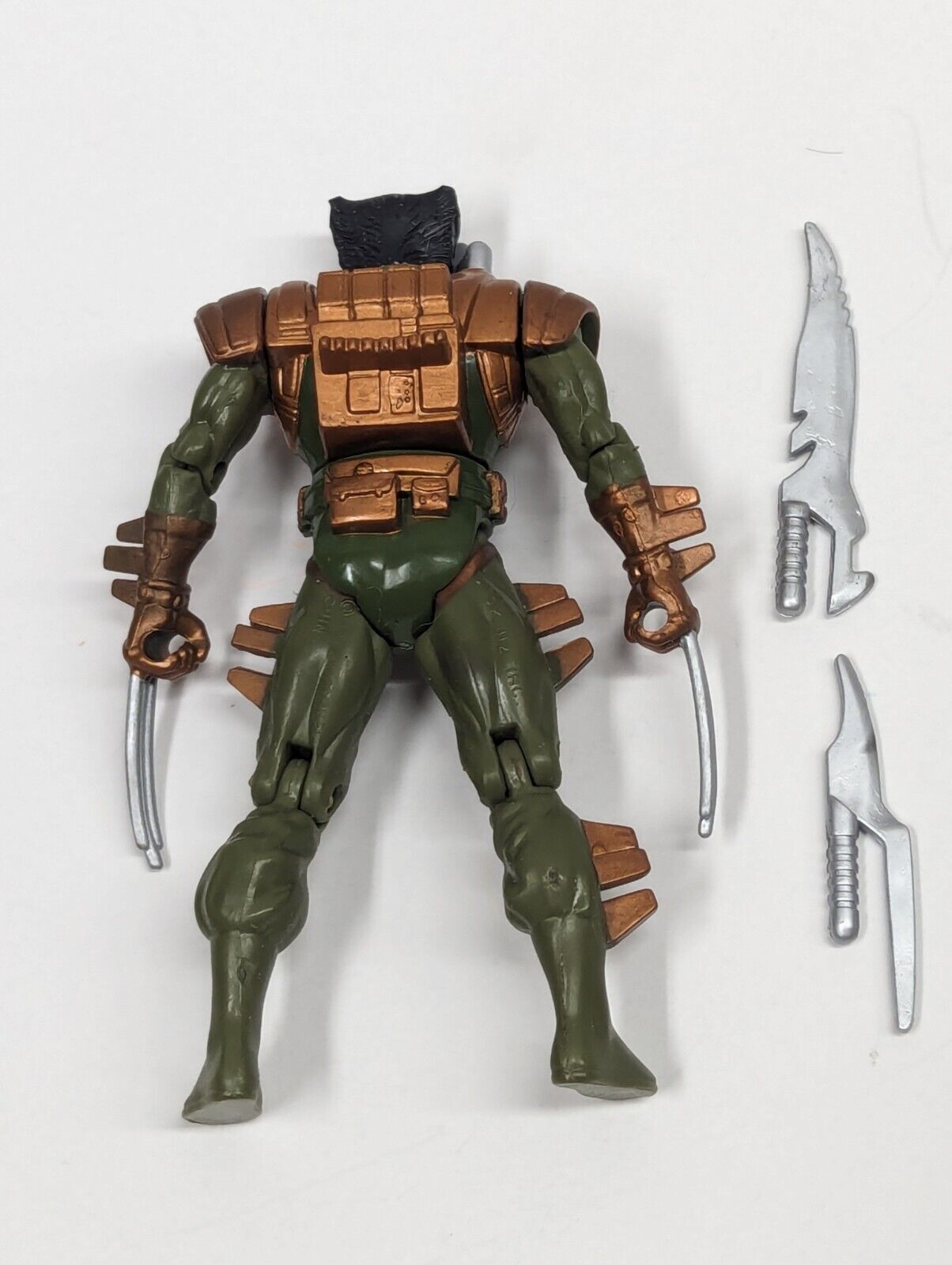 1993 ToyBiz X-Men Spy Wolverine (Green Suit)