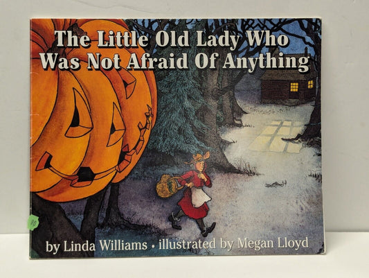 The Little Old Lady Who Was Not Afraid of Anything - Paperback - GOOD- 1986