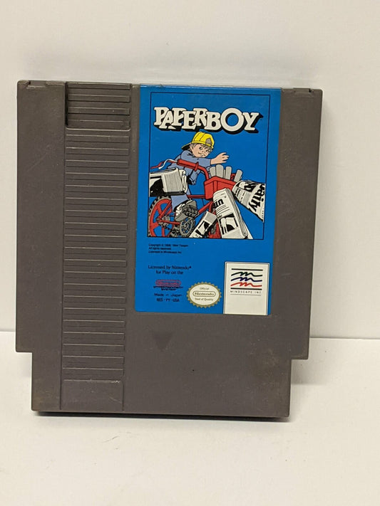 Vintage NES Paperboy (USED) UNTESTED