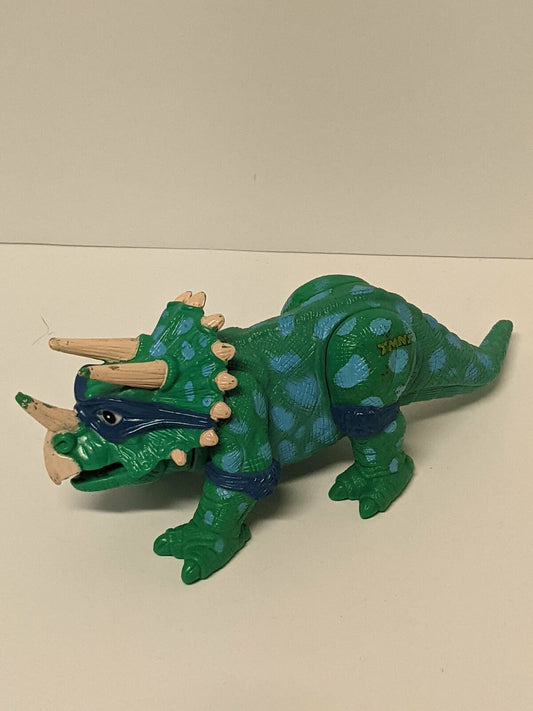 Vintage TMNT Triceratops LOOSE NOT MINT