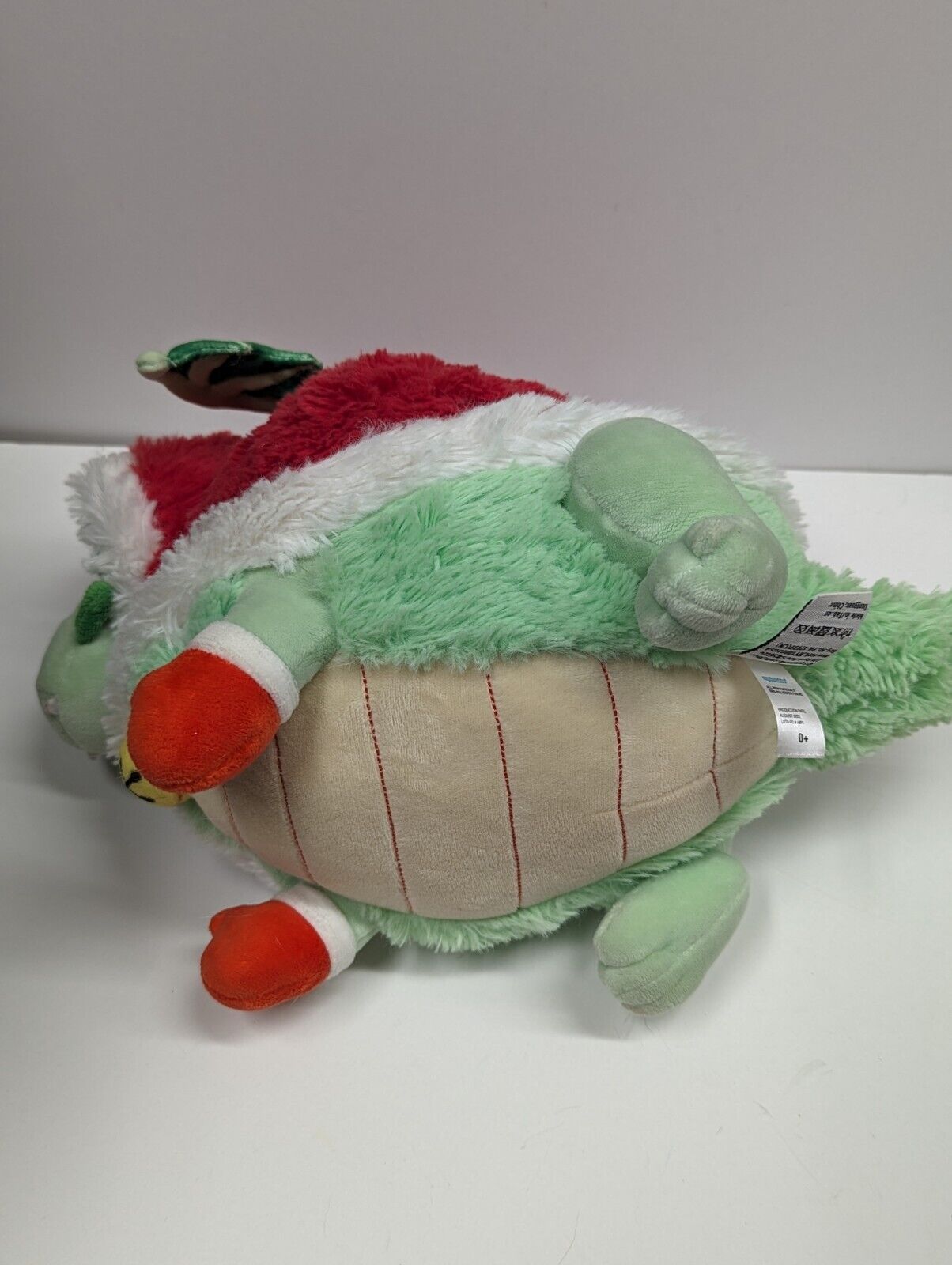 Squishable Original, Retired Green  Dragon Santa Suit Plushie 