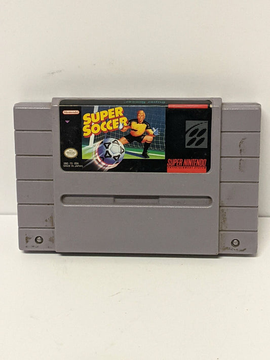 Vintage SNES Super Soccer (USED) UNTESTED