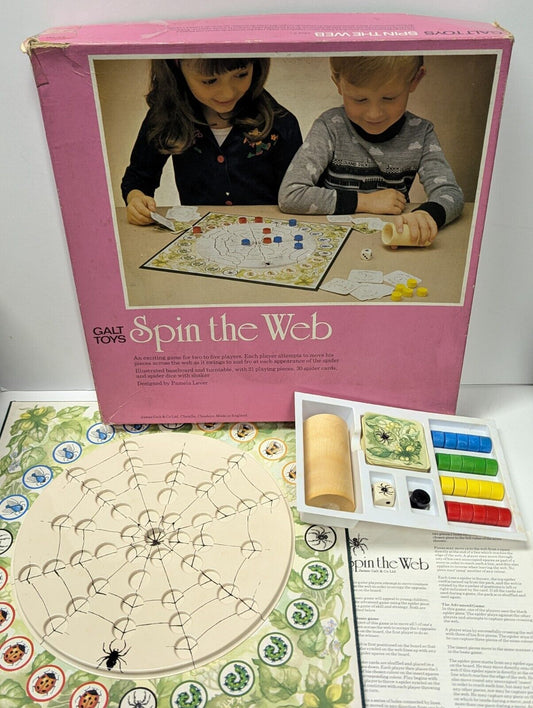 Vintage Spin The Web Game Complete