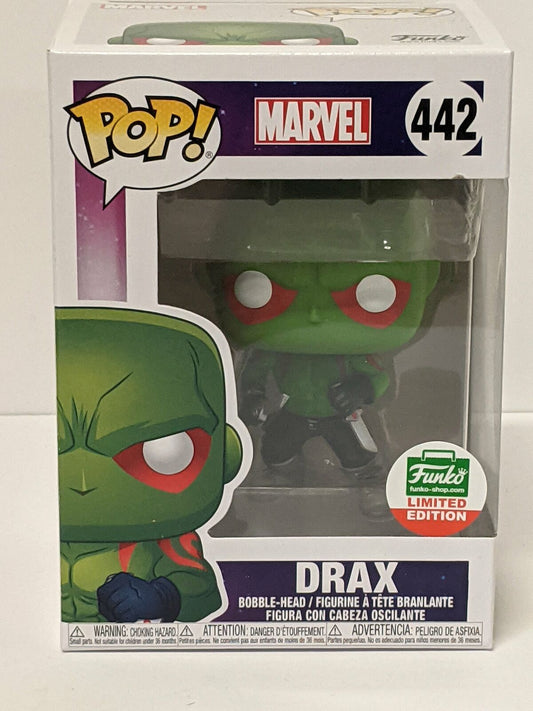 Drax Funko Pop Funko Shop Exclusive MIB