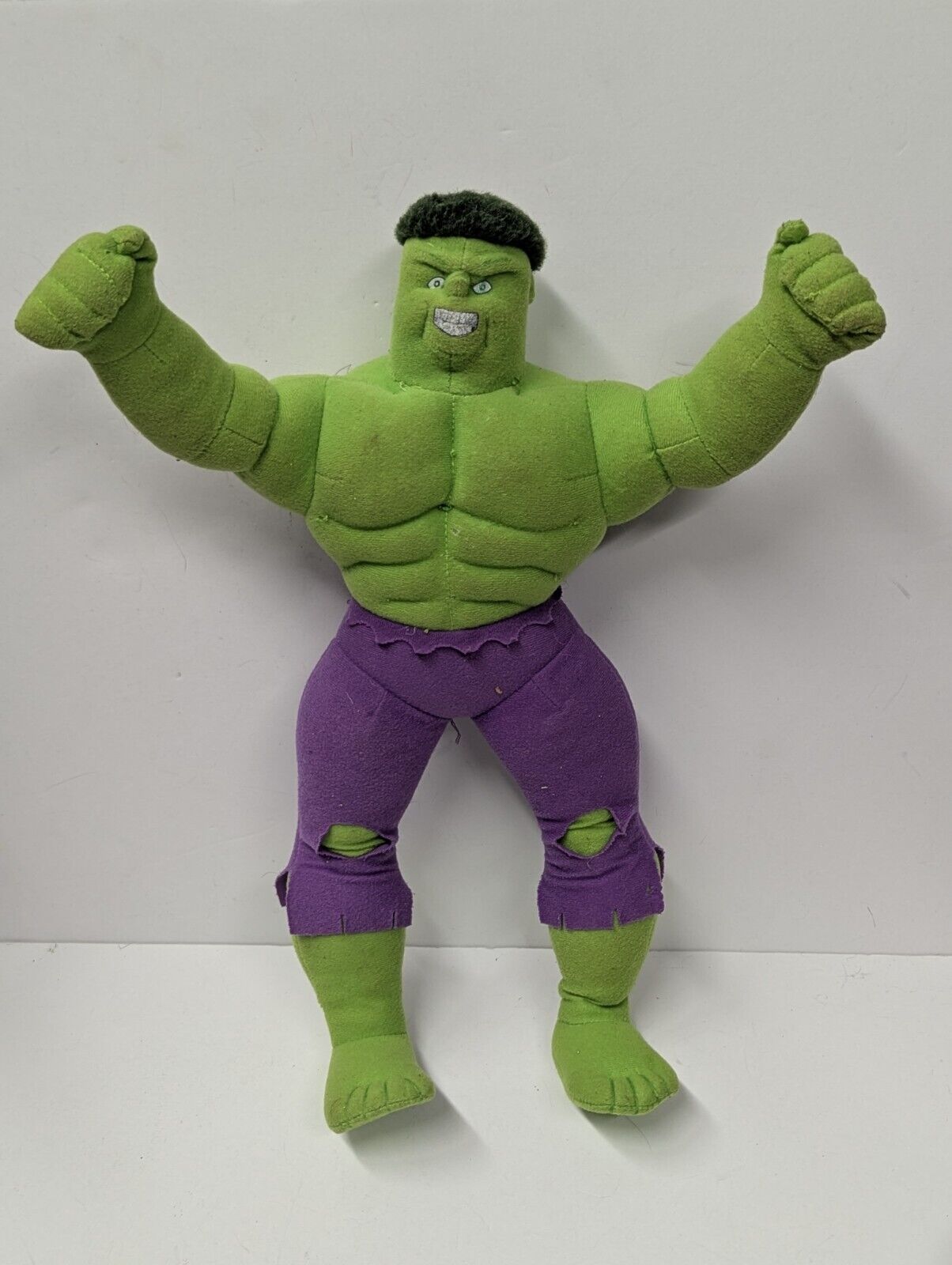 Kellytoy 2003 Vintage Marvel Avengers The Incredible Hulk 14" Plush