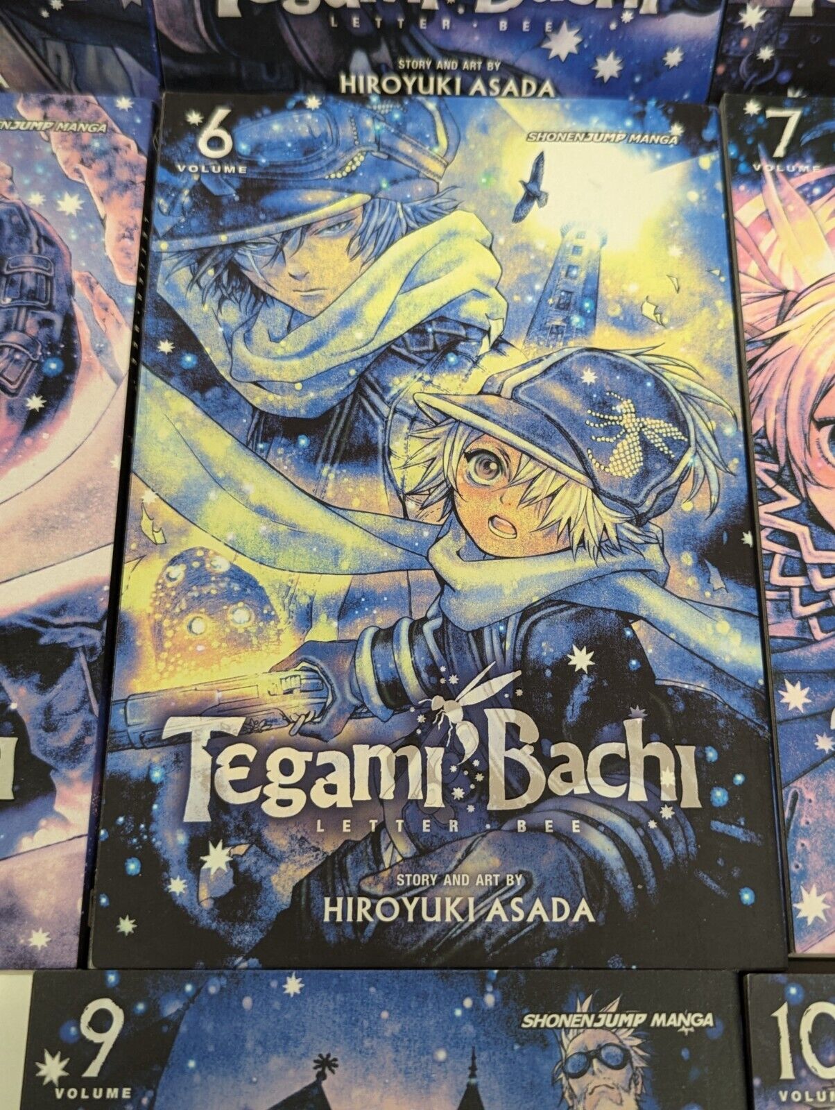 TEGAMI BACHI English MANGA Fantasy outlet Series by Hiroyuki Asada Books 3,4,6-20 Viz