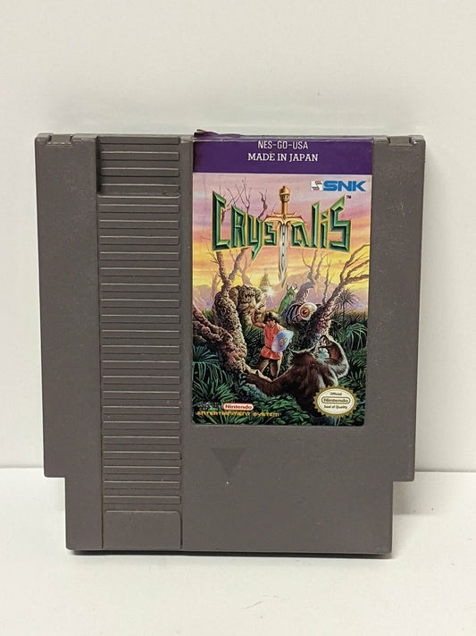 Vintage NES Crystalis (USED) UNTESTED