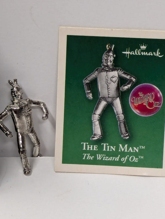 Hallmark Miniature Wizard of Oz Tin Man 2002 Silver-Plated Keepsake Ornament