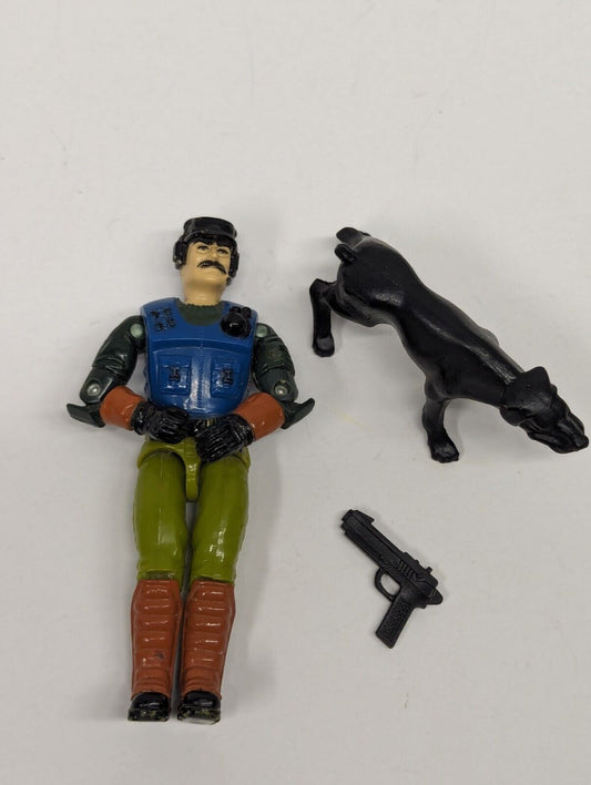 1992 GI Joe Mutt & Junkyard v3 K-9 Officer & Attack Dog 