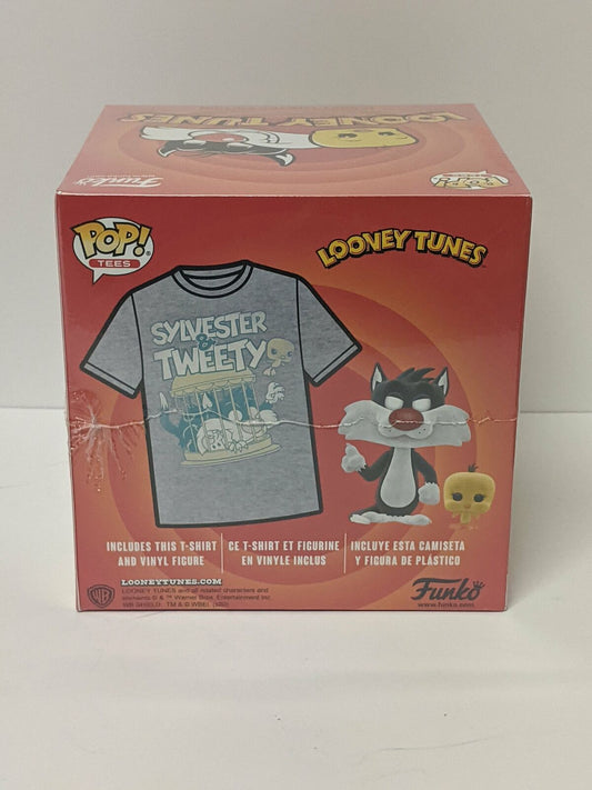 Looney Tunes Funko Pop & Tee Tweety & Sylvester 2 Pack Target Exclusive MISB