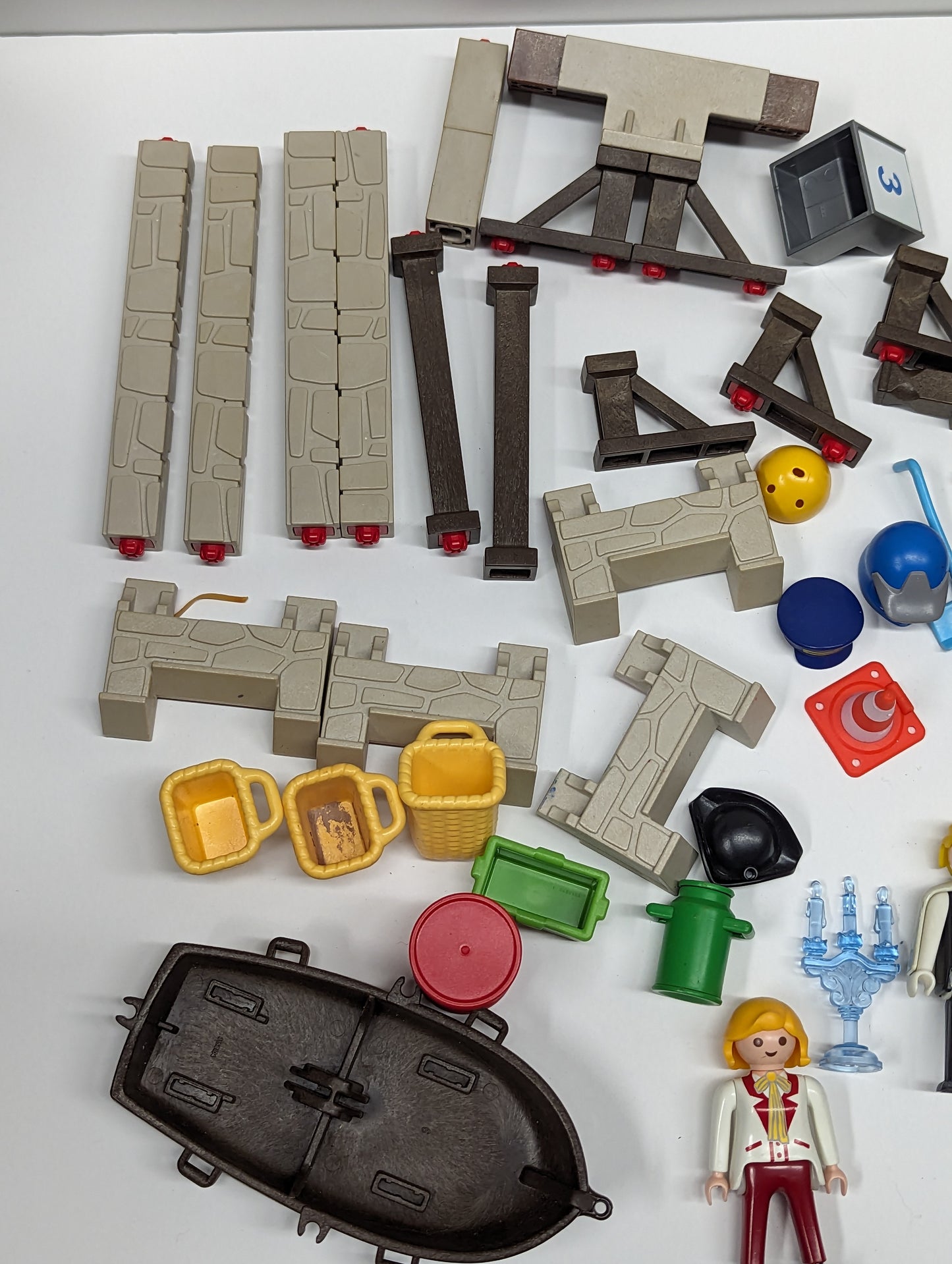 Large Lot of Playmobil Figures/Accessories 1C LOOSE