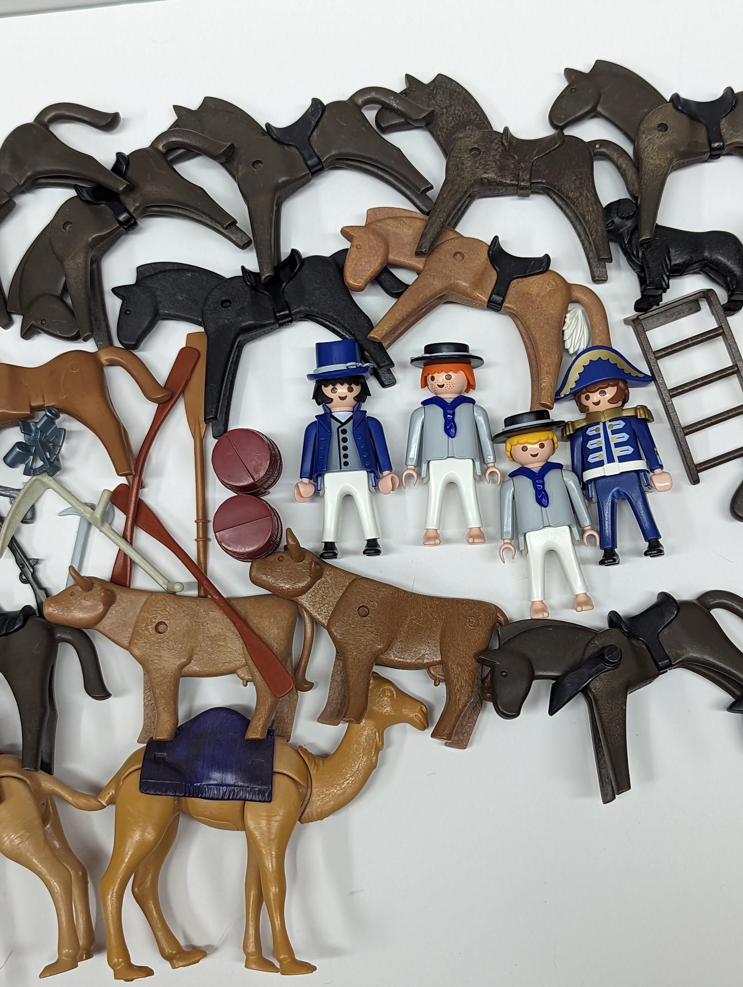 Large Lot of Playmobil Figures/Accessories 1C LOOSE